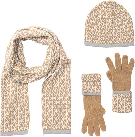 michael kors mütze schal handschuhe set|Michael Kors Mützen für Damen .